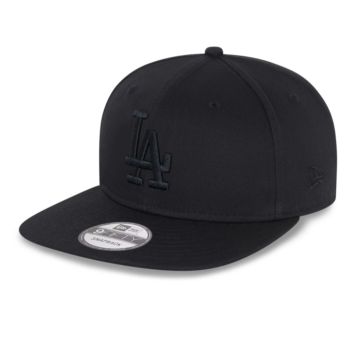 Czapka z daszkiem New Era 9FIFTY MLB LA Los Angeles Dodgers Black On Black - 60245398-M - L
