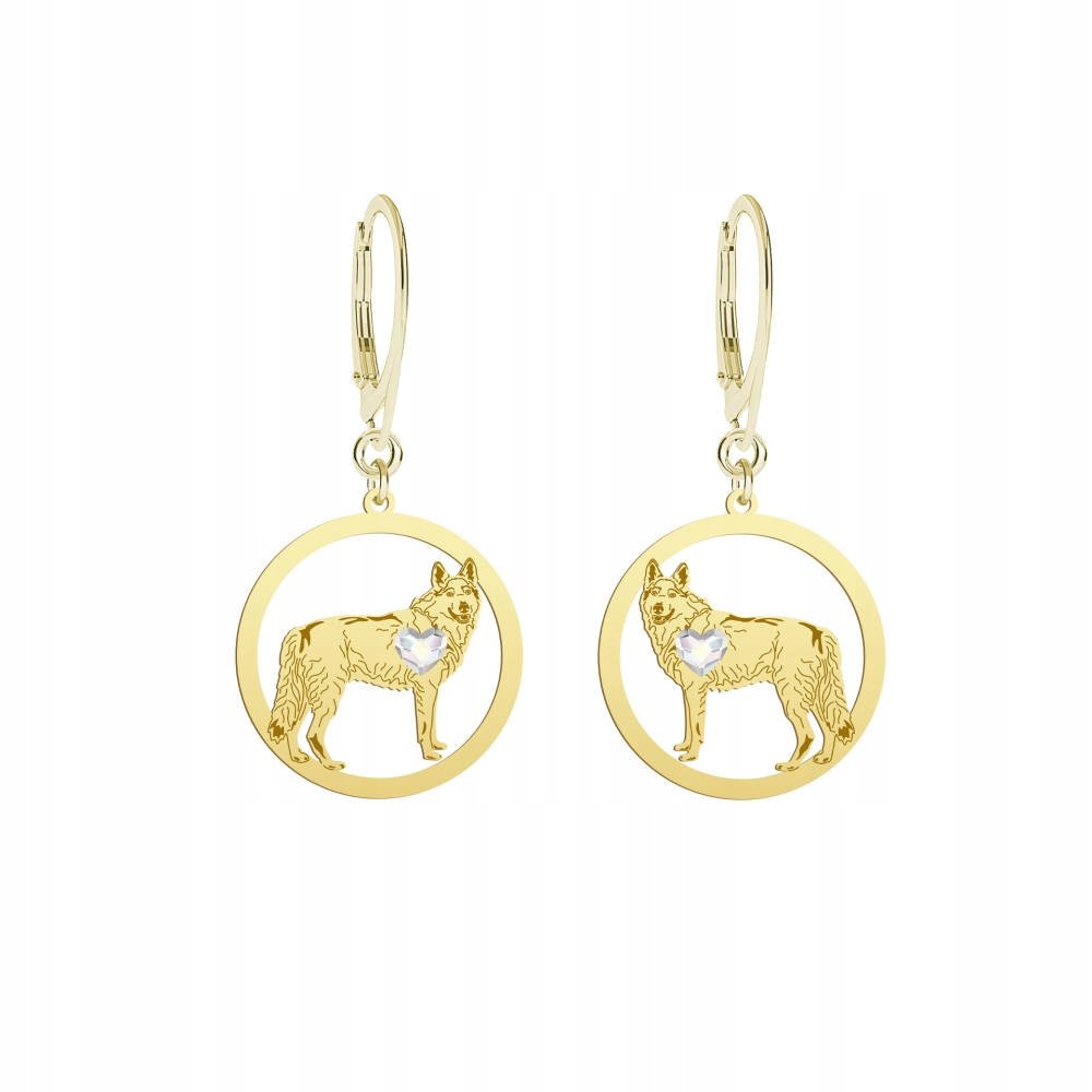 Kolczyki Złote z Wilczak Czechosłowacki 925 Prezent Biżuteria GRAWER GRATIS