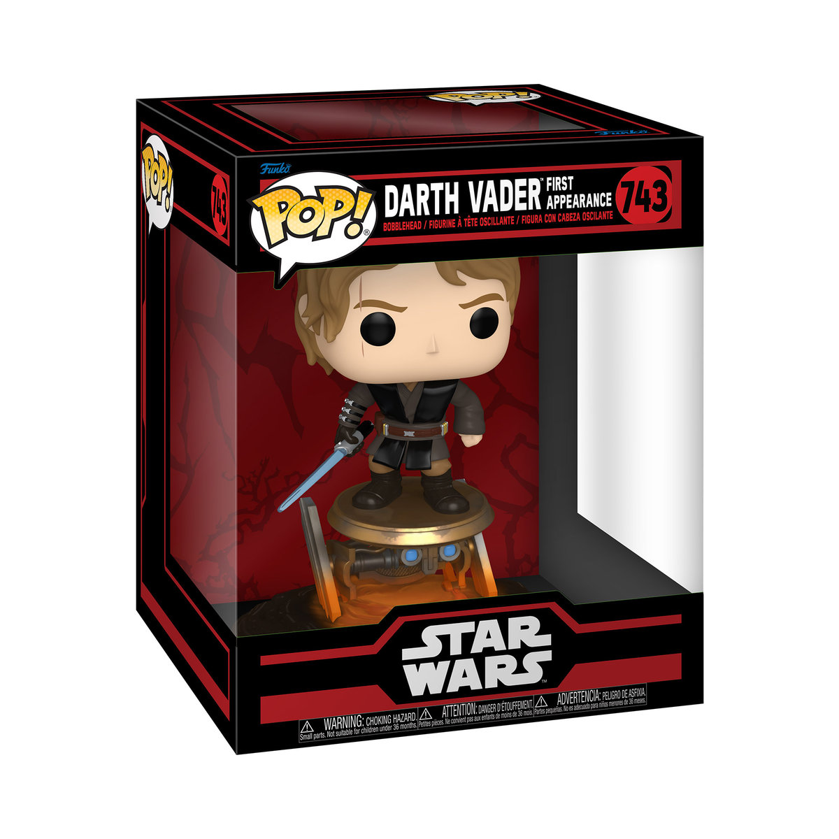 Funko POP! Marvel, figurka kolekcjonerska, POP Deluxe: SW Darkside- Darth Vader (First Appearance)