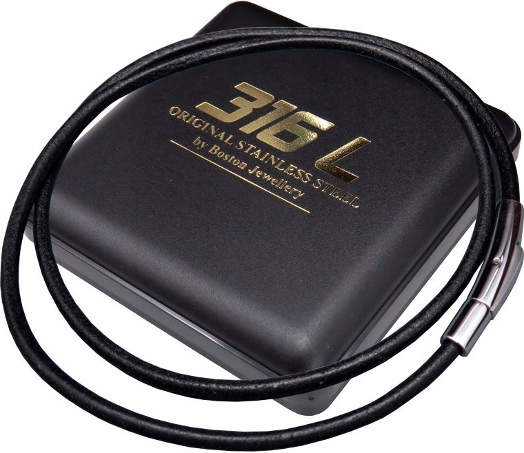 GRUBY RZEMIEŃ RZEMYK NA SZYJĘ PRAWDZIWA SKÓRA 55CM