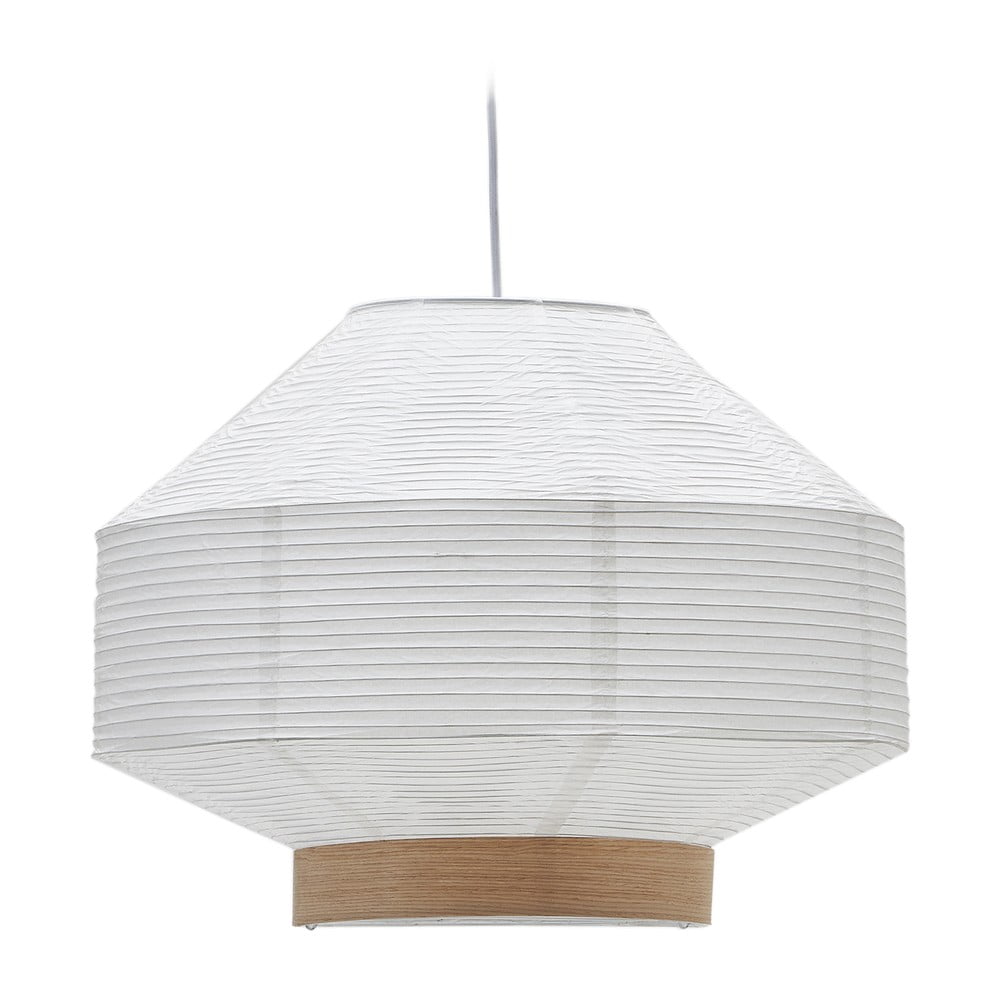 Biały abażur ø 55 cm Hila – Kave Home