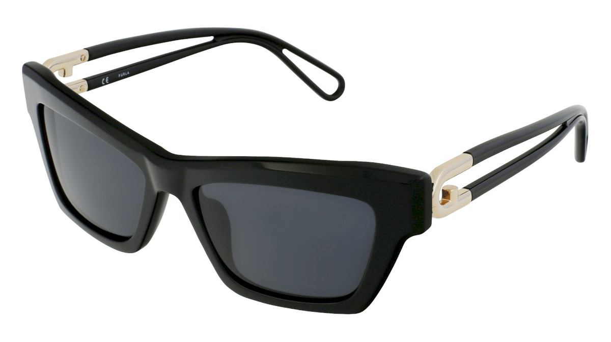 Okulary FURLA SFU465-530700. Okulary przeciwsłoneczne, Kolor czarny. Kobieta.