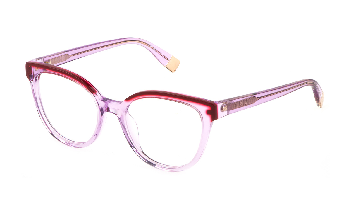 Okulary FURLA VFU681-510P52. Okulary, Kolor liliowy. Kobieta.