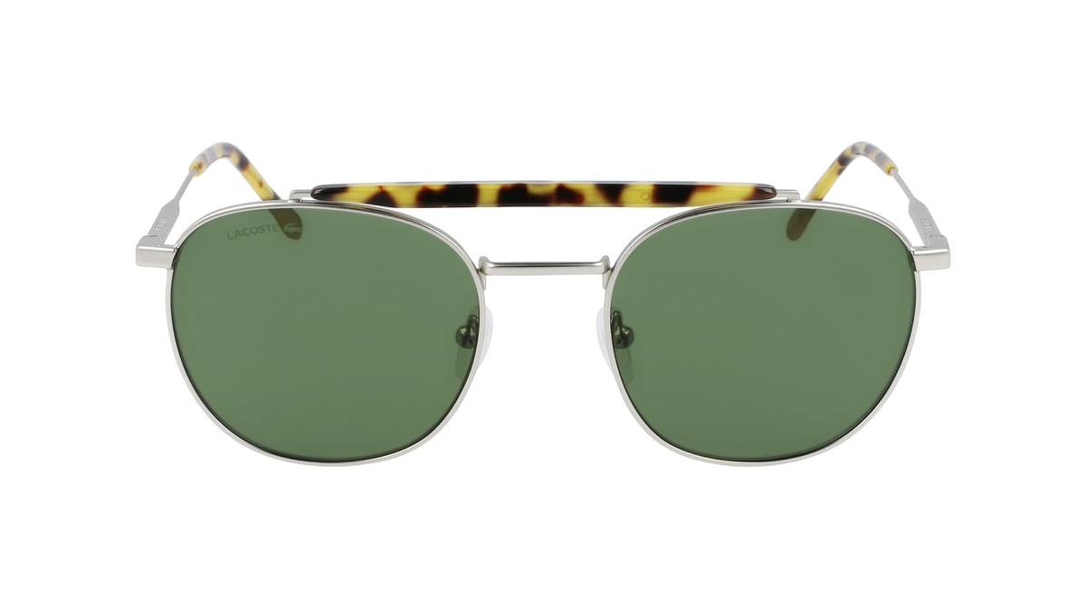 Okulary LACOSTE L241S-045. Okulary przeciwsłoneczne, Kolor srebrny. Mężczyzna.