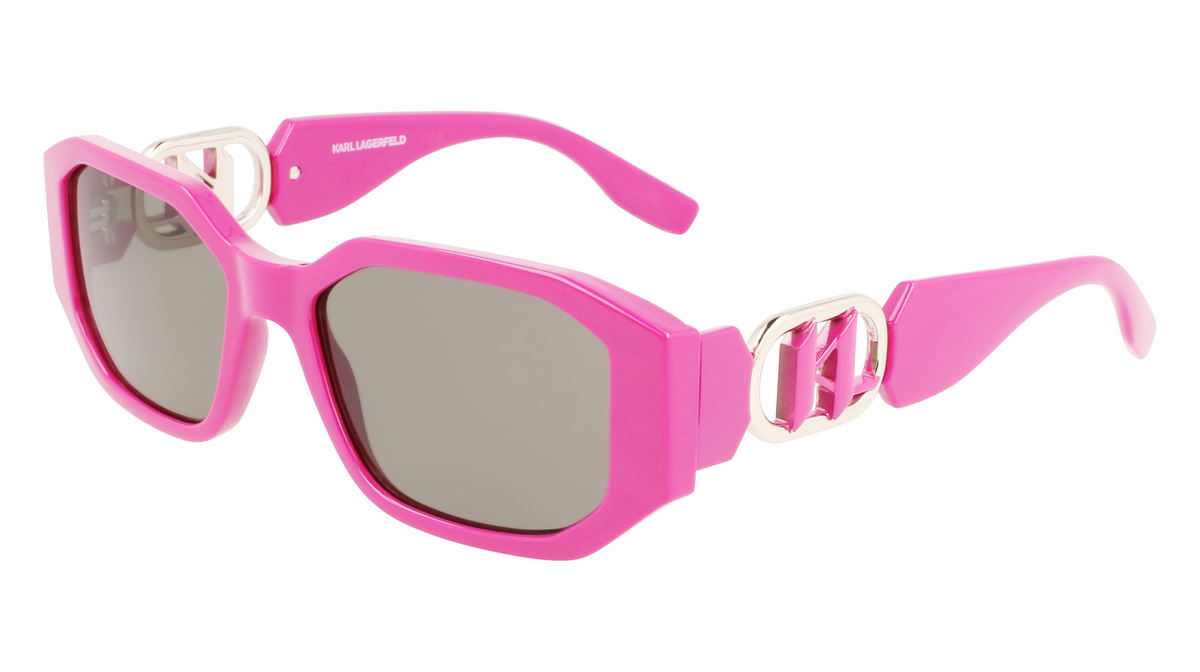 Okulary KARL LAGERFELD KL6085S-525. Okulary przeciwsłoneczne, Kolor różowy. Kobieta.