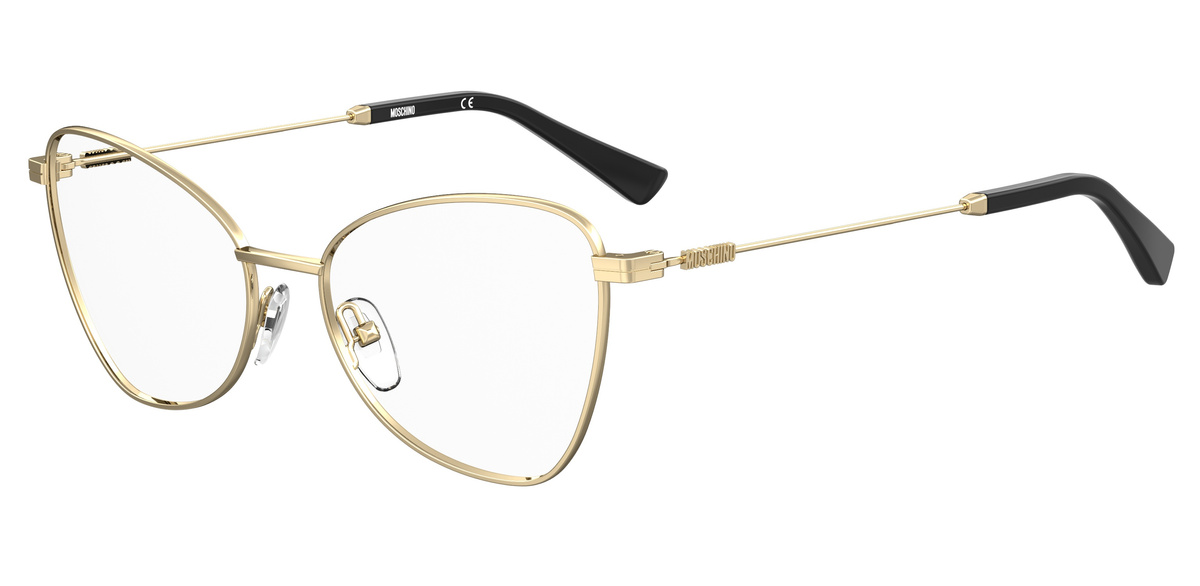 Okulary MOSCHINO MOS574-000. Okulary, Kolor złoty. Kobieta.