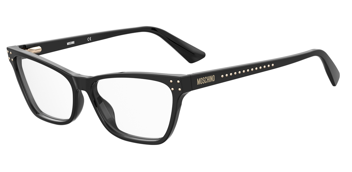 Okulary MOSCHINO MOS581-807. Okulary, Kolor czarny. Kobieta.