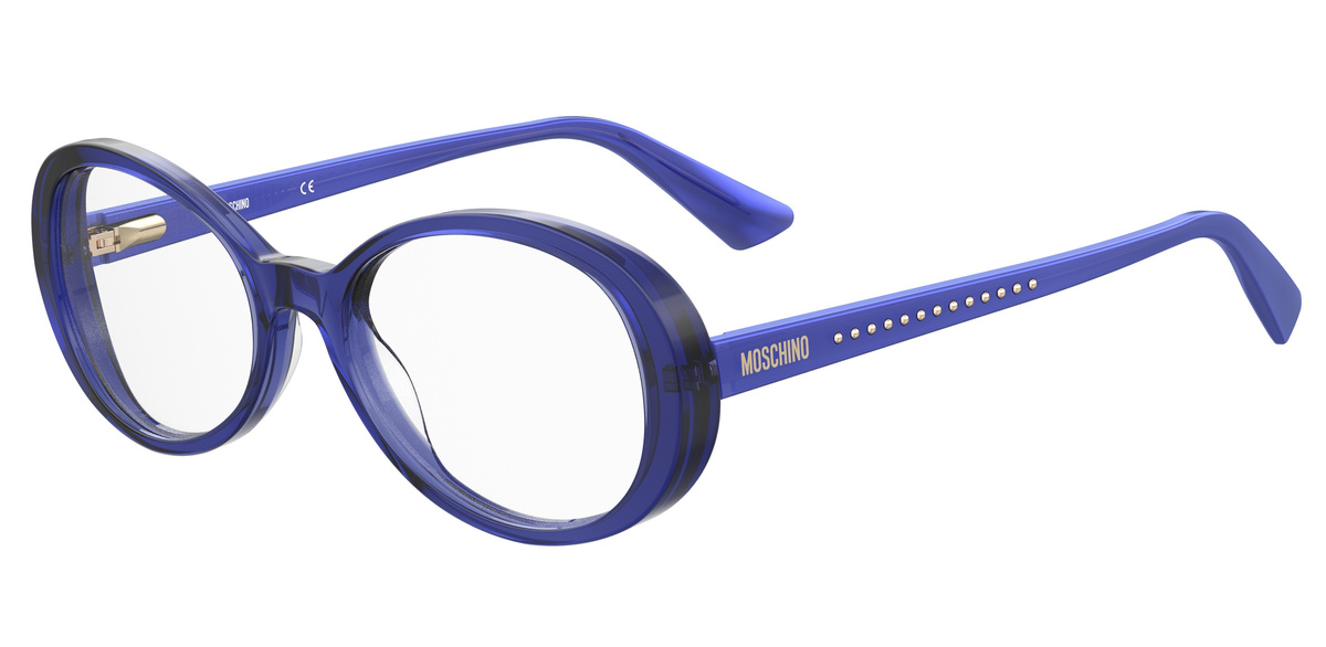 Okulary MOSCHINO MOS594-PJP. Okulary, Kolor niebieski. Kobieta.