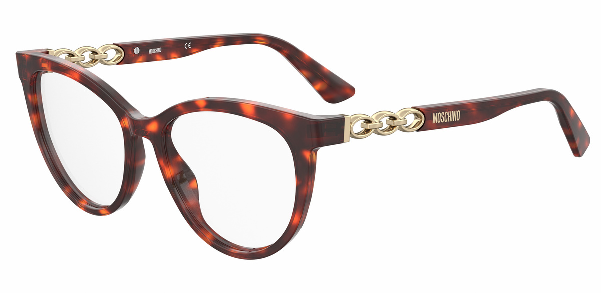 Okulary MOSCHINO MOS599-8CQ. Okulary, Kolor Cherry. Kobieta.