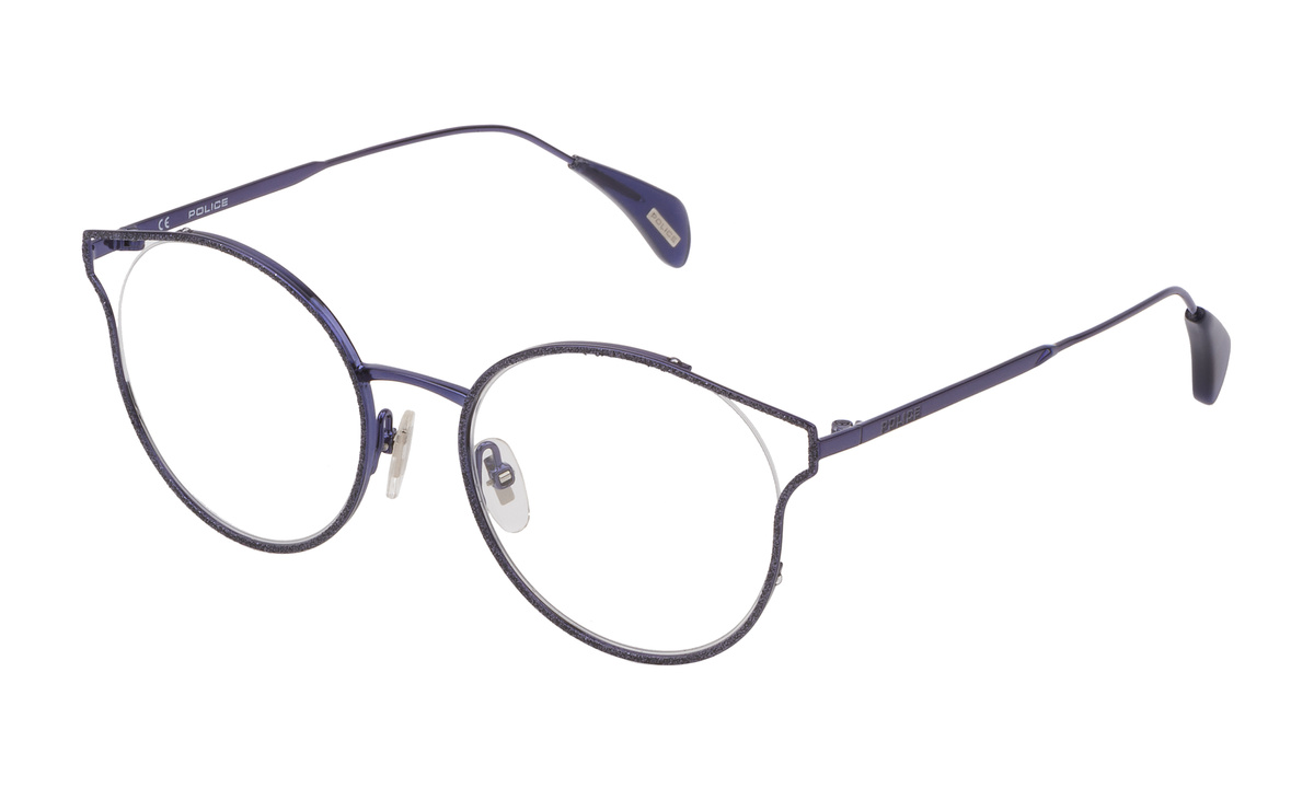 Okulary POLICE VPL926-500F54. Okulary, Kolor niebieski. Kobieta.