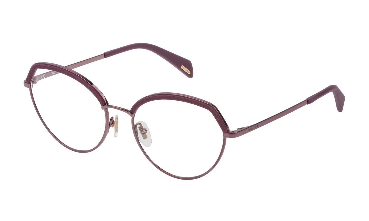 Okulary POLICE VPL932-5505AA. Okulary, Kolor czerwony. Kobieta.