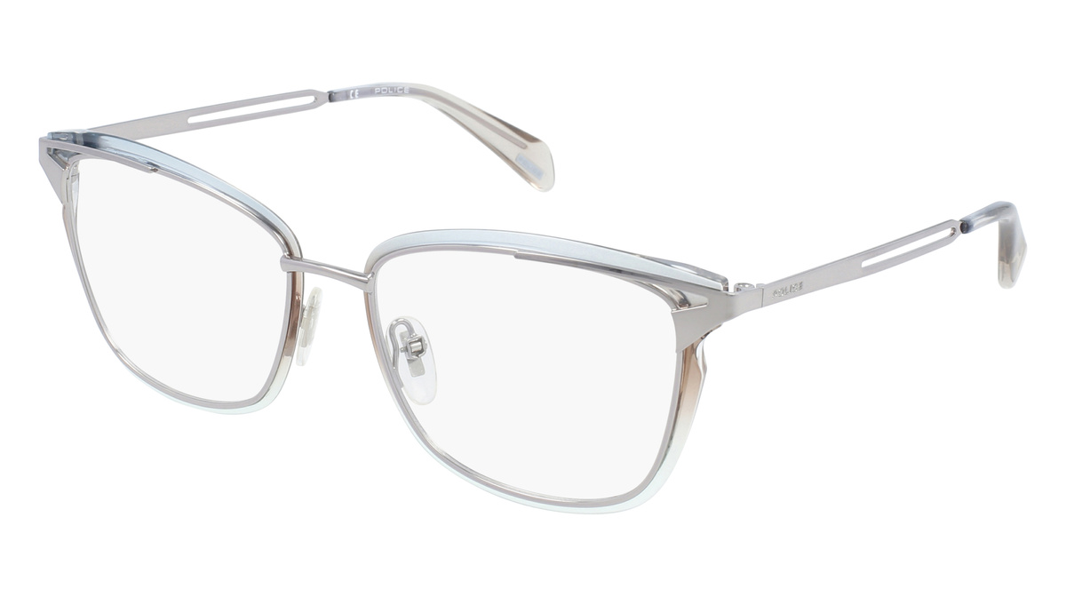 Okulary POLICE VPLA91-5408GZ. Okulary, Kolor szary. Kobieta.
