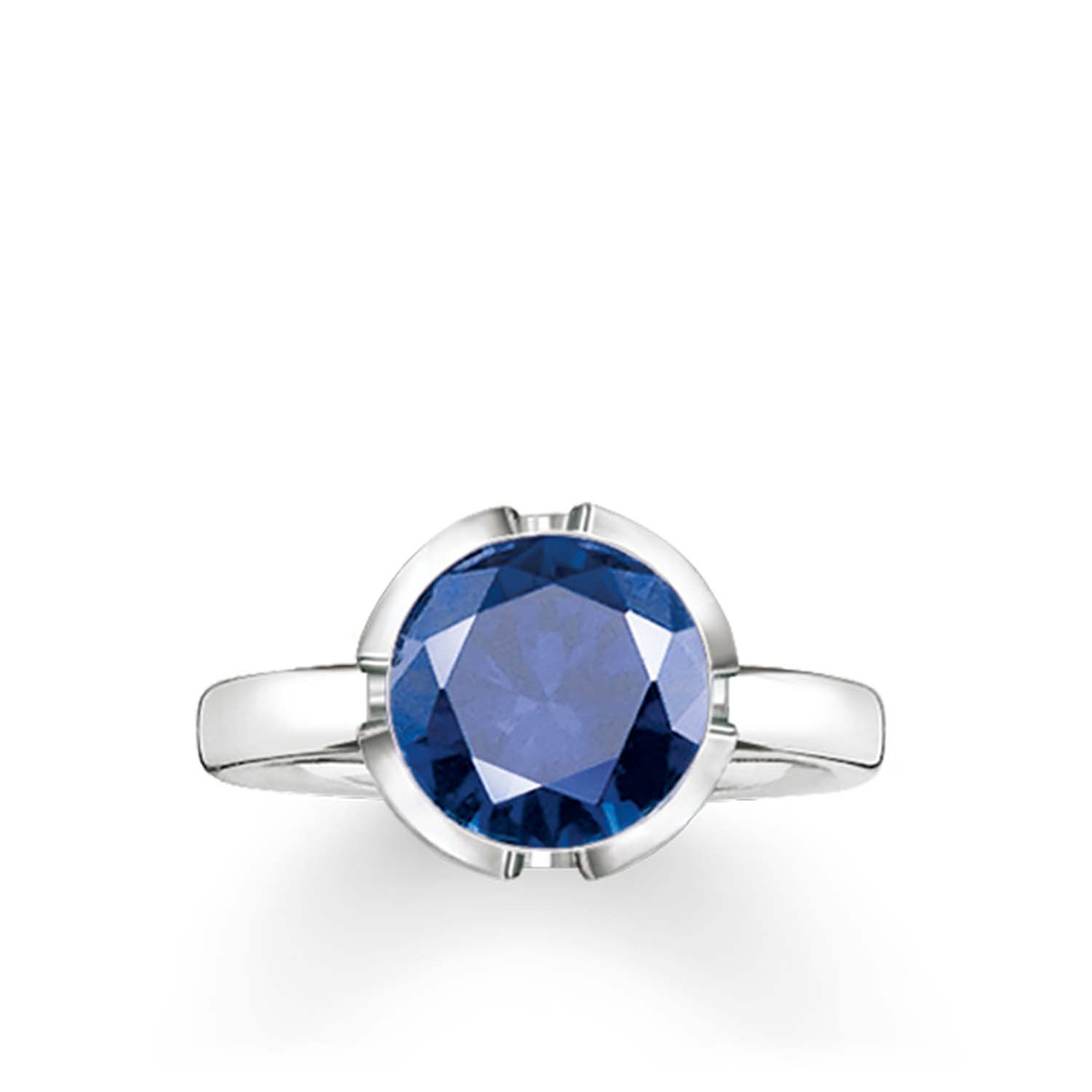Biżuteria THOMAS SABO 036-048-32-50. Pierścionek, Kolor niebieski srebrny. Kobieta.