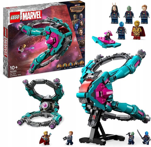 Lego Marvel Statek Kosmiczny Strażnicy Galaktyki 5 Minifigurek Avengers