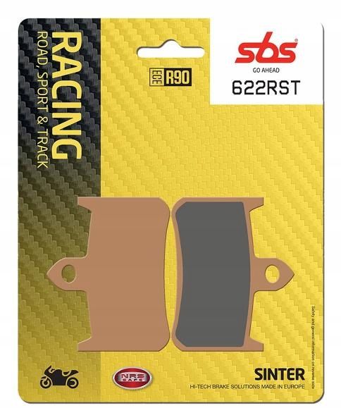 Sbs Klocki Hamulcowe Kh187 Track And Sport Sinter Kolor Złoty