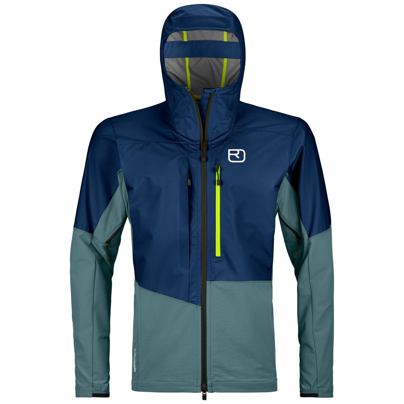 Męska kurtka softshellowa Ortovox Mesola Jacket M Rozmiar: L / Kolor: niebieski