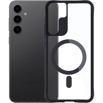 Etui XLINE Satin Guardx do Samsung Galaxy S24 Przezroczysto-czarny | Bezpłatny transport