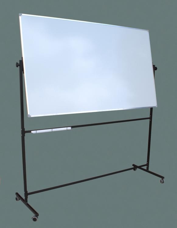 Tablica obrotowa mobilna biała ceramiczna 170x100cm
