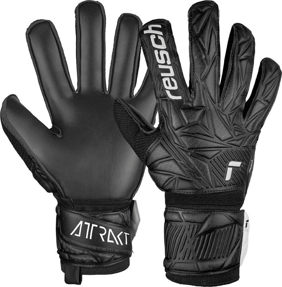 Reusch Rękawice bramkarskie Reusch Attrakt Solid czarne 5470515 7700 11