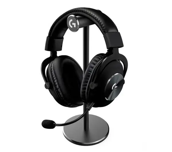 Logitech G Pro X Nauszne Czarny + stojak