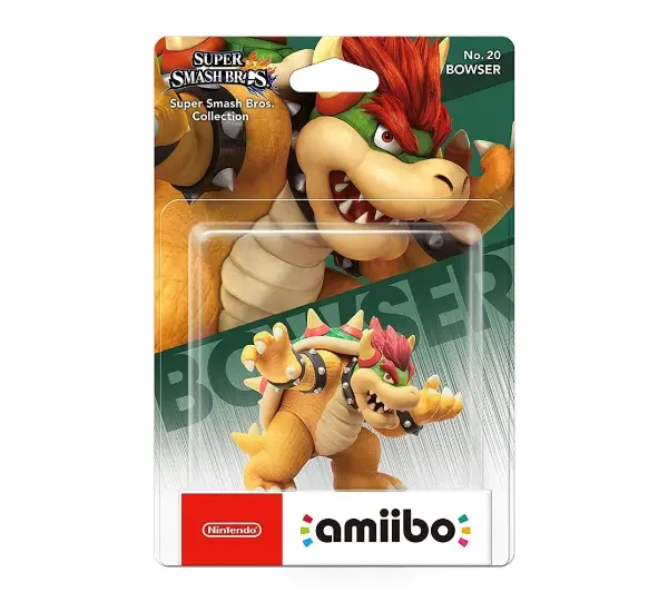 Nintendo Amiibo No. 20 Bowser Super Smash Bros. Collection