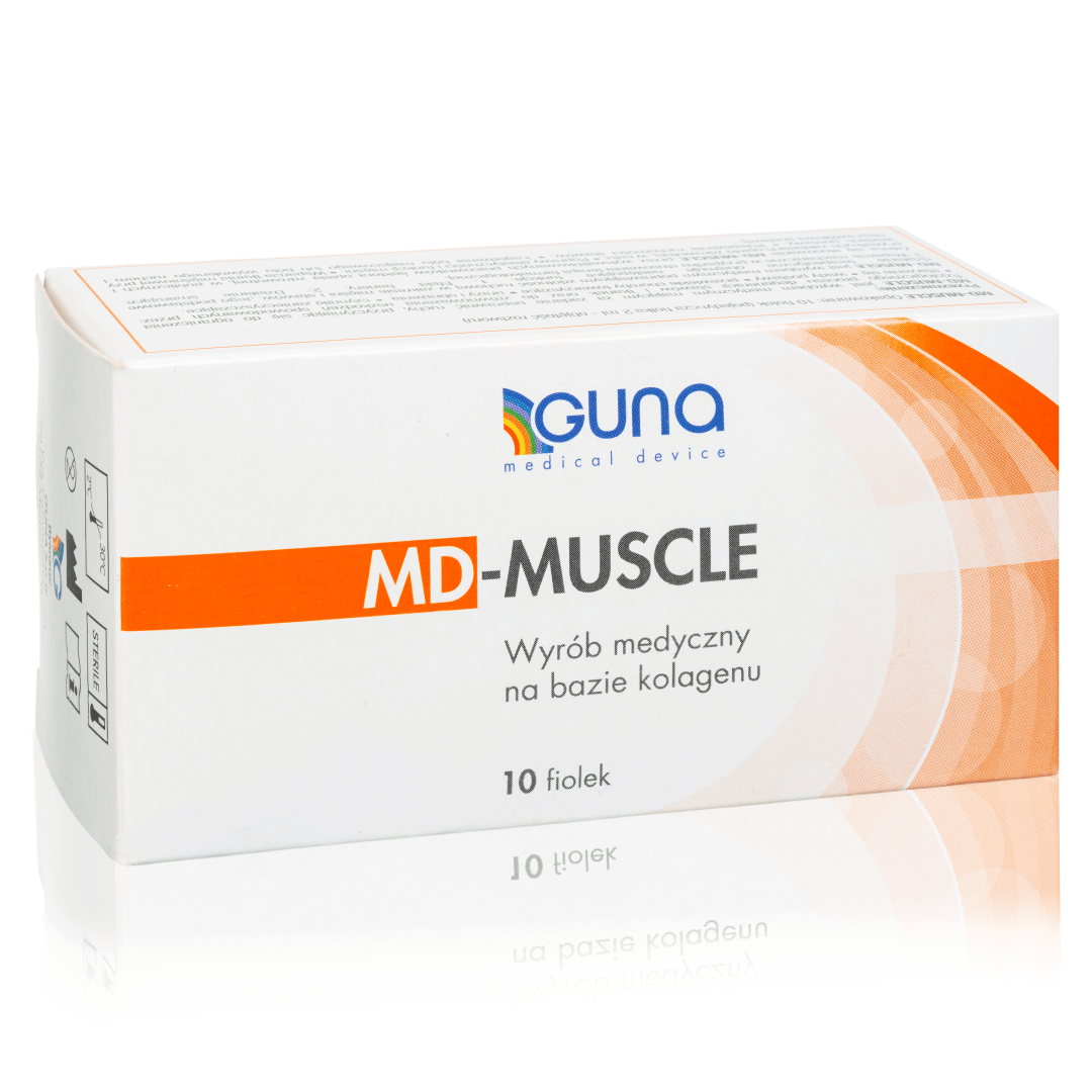 MD -Muscle Kolagen 10x2ml – preparat kosmetologiczny do skóry twarzy 2ml