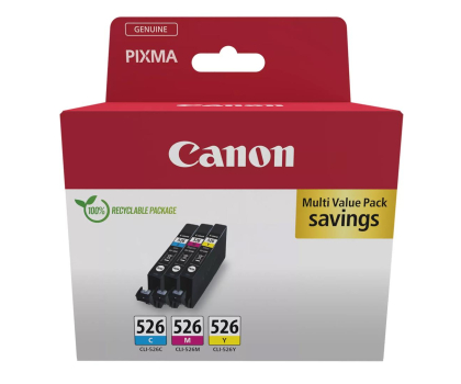 Canon Zestaw 4 tuszów CLI-526 CMYK