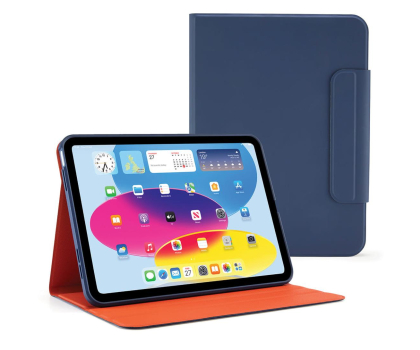 Pipetto Origami No5 Rotating Folio Case iPad 10.9 2022 dark blue