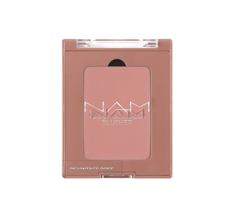 NAM Touch Of Color Blusher róż do twarzy w kamieniu 06 Vintage Rose 7g