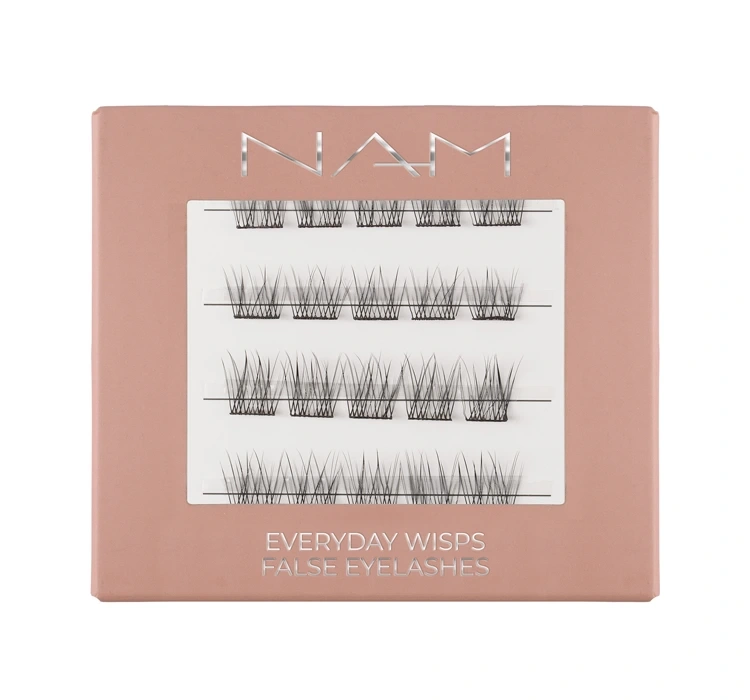 NAM Everyday Wisps kępki do rzęs 10 i 12mm Czarne