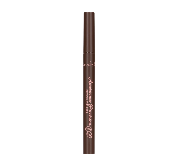 Lovely Americano Precision eyeliner w pisaku Brązowy