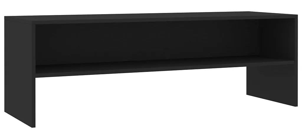 Czarna klasyczna szafka RTV A9-E27