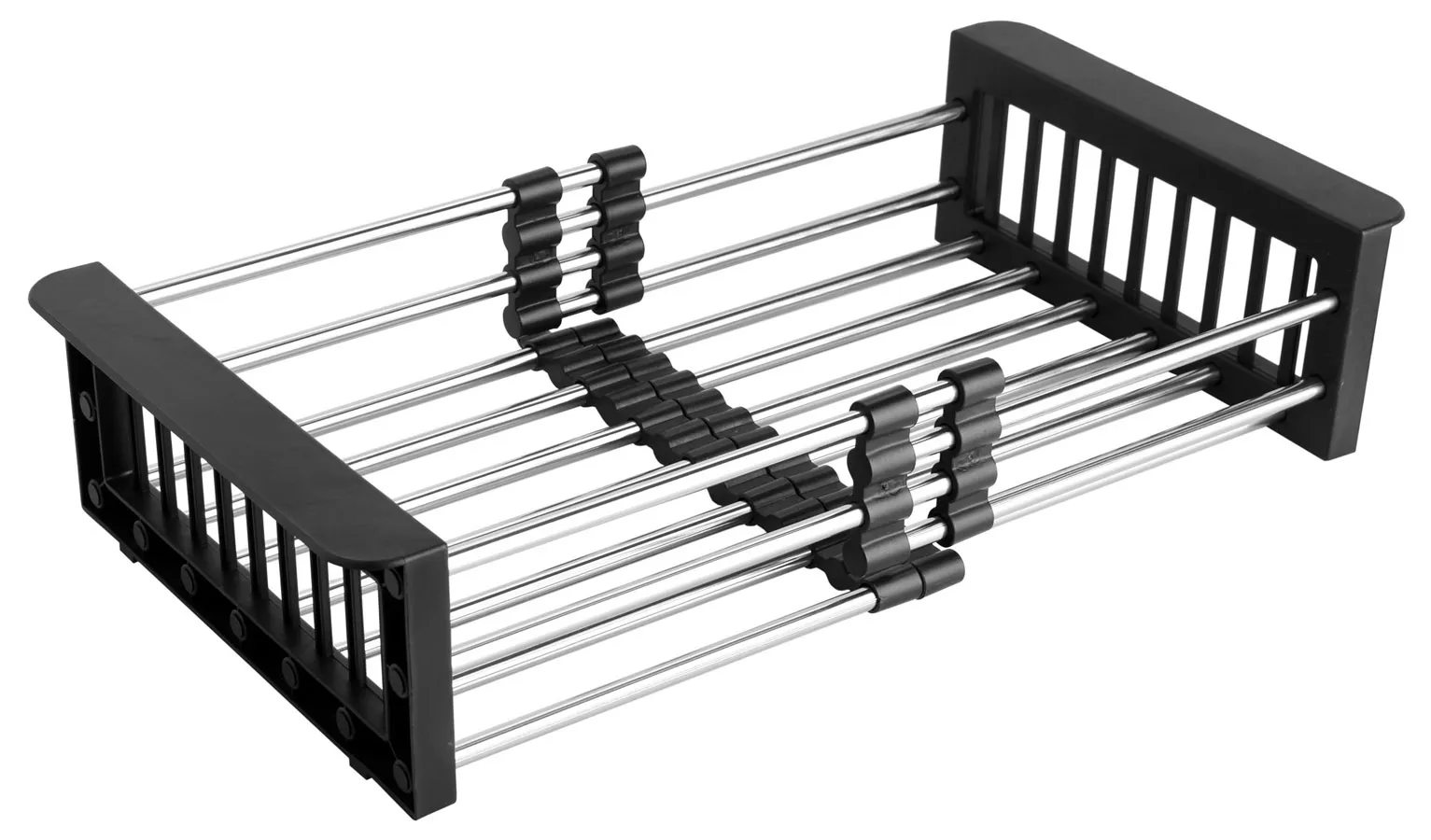 Regulowany czarny ociekacz na zlew L6-S31