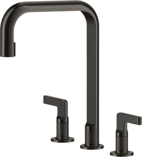 Bateria stojąca GESSI INCISO Czarny metal sczotkowany PVD 58701#707