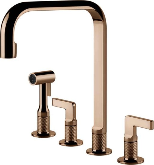 Bateria stojąca GESSI INCISO Miedź PVD 58703#030