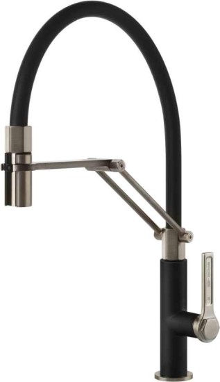 Bateria stojąca GESSI OFFICINE Czarny matowy/ Finox 60055#599