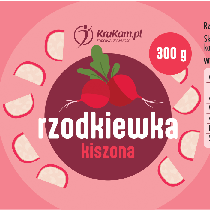 Rzodkiewka kiszona 200g