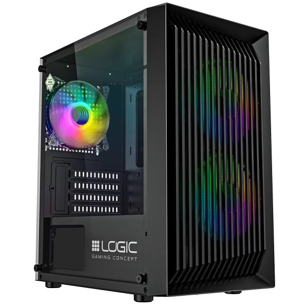 Logic ATOS ARGB czarna AM-ATOS-10-0000000-0