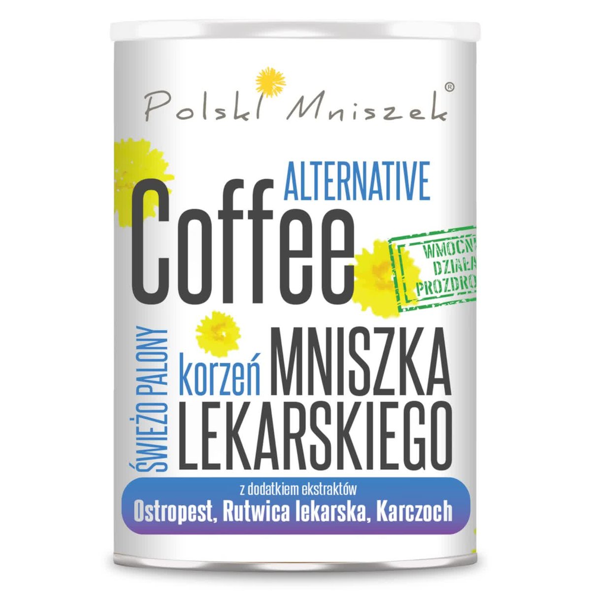 Kawa z mniszka z ostropestem, rutawicą i karczochem 150g