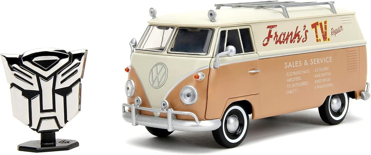 Volkswagen Bus WheelJack Transformers prezent unikat