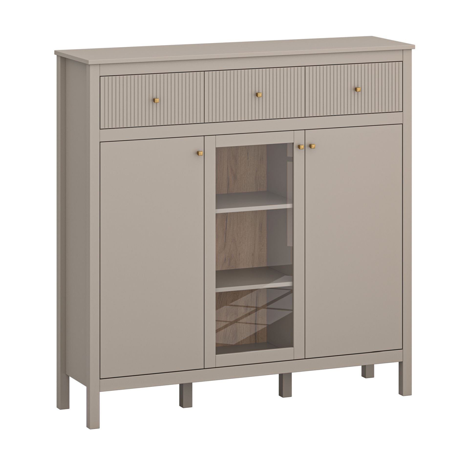 Komoda Kleo 2D1W3S Taupe