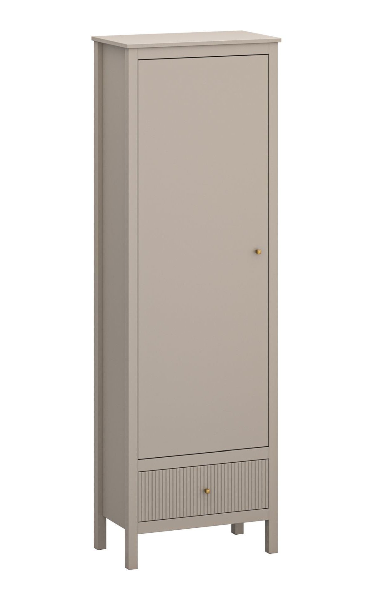 Regał Zamknięty Kleo 1D1S Taupe