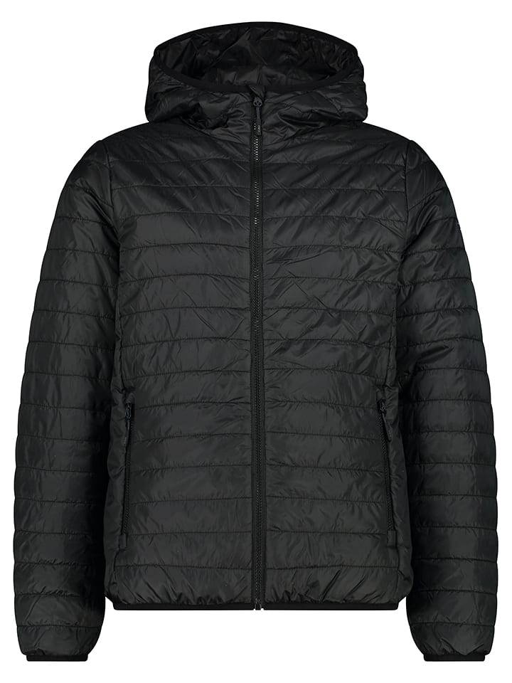 CMP Kurtka pikowana w kolorze czarnym