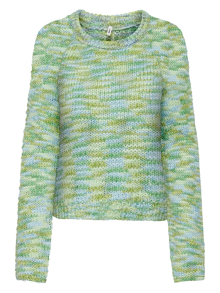 ONLY Sweter w kolorze zielono-błękitnym