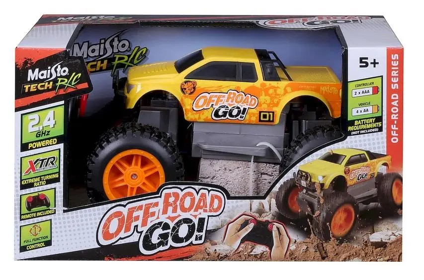 Monster Truck Off Road Go zdalnie sterowany - Maisto