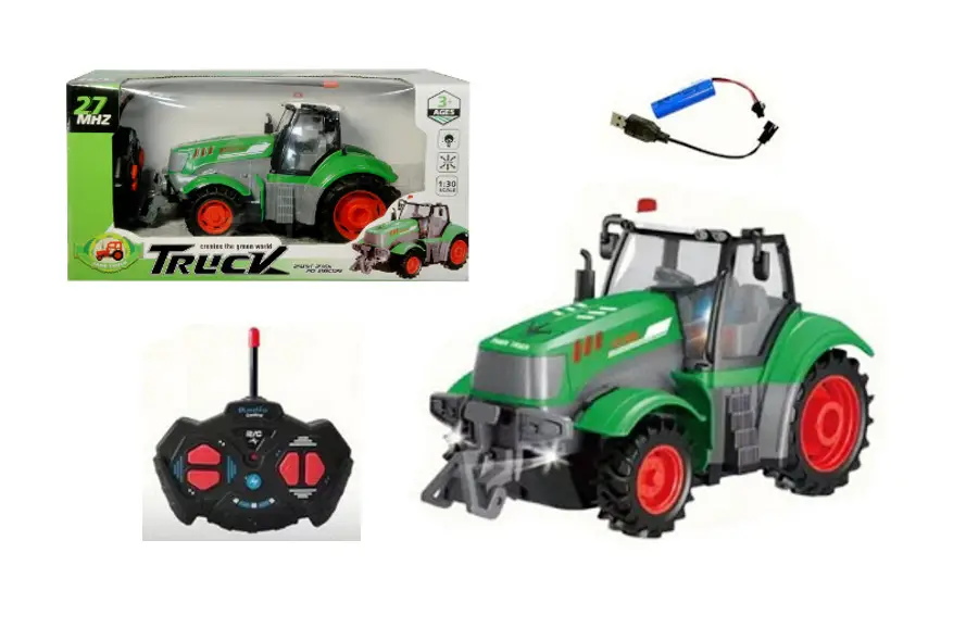 Traktor sterowany pilotem ze światłem - SWEDE
