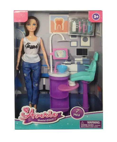 Lalka dentysta w gabinecie - SWEDE