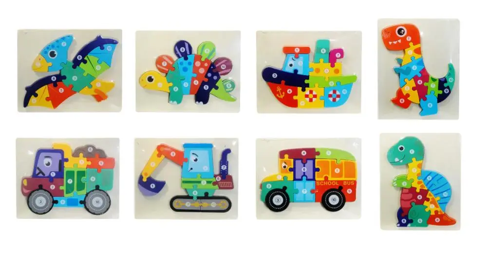 Puzzle drewniane - SWEDE