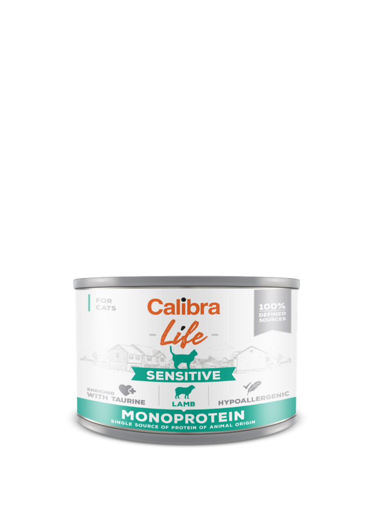 CALIBRA Cat Life Sensitive Lamb 24x200g