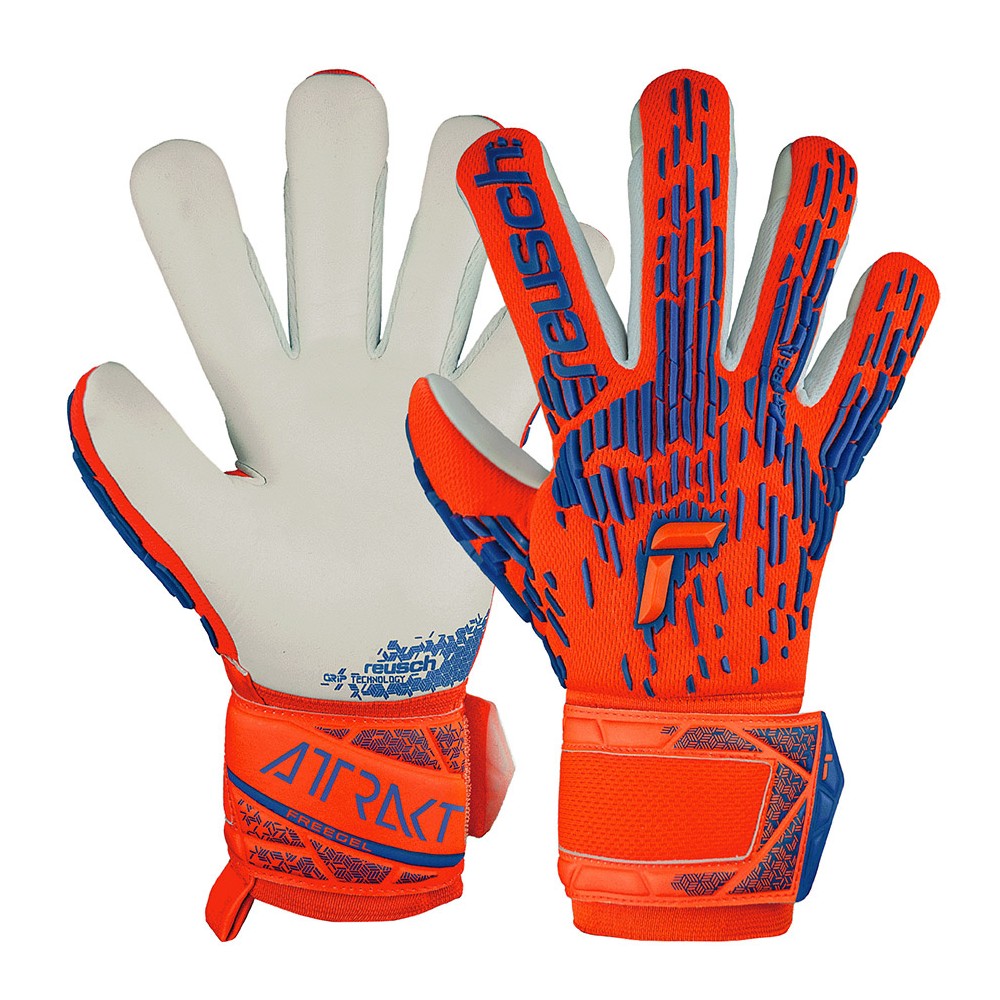 Rękawice Reusch Attrakt Freegel Silver 54 70 235 2210 - rozmiar rękawic - 8,5